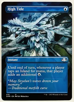 High Tide (Borderless) - #419-MTG-Dominaria Remastered-Regular-NM - Image 1