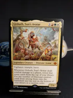 Gishath, Sun's Avatar The Lost Caverns of Ixalan Regular LCI 229 Mythic Dinosaur - Image 1