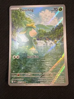 Deerling 091/086 S&V: White Flare Illustration Rare Pokemon TCG NM - Image 1