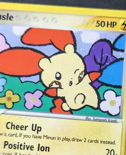 Pokemon TCG Plusle 5/17 Pop Series 3 Holo Rare English *Swirl!* 2006 - Image 4