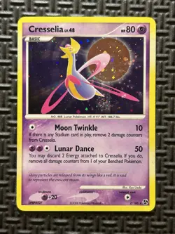 Pokemon TCG - Cresselia 2/106 Great Encounters Holo - LP/MP SWIRL - Image 2