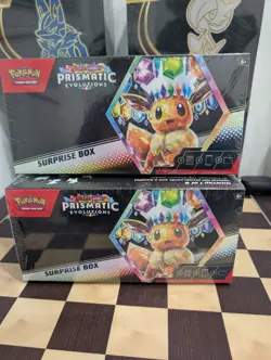 Pokemon TCG Scarlet & Violet Prismatic Evolutions Surprise Box SEALED - Image 1