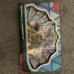 Pokemon Salamence and ex Reshiram ex Premium Collection Box Sealed - Image 1