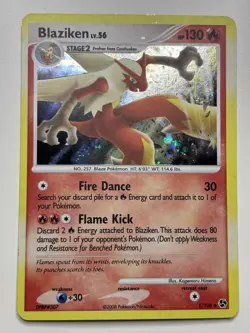 Blaziken - Holo - 1/106 Great Encounters - Pokemon TCG - 2005 LP - Image 1