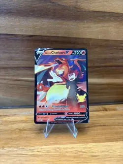 Pokemon Promo Lance’s Charizard V SWSH133 Celebrations - Image 1