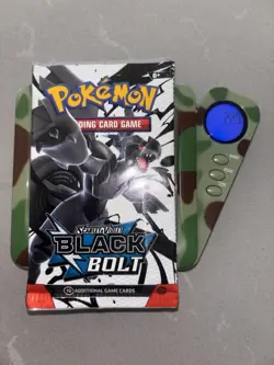 22.9g HEAVY Pokemon Scarlet & Violet Black Bolt Booster Pack New Sealed - Image 1