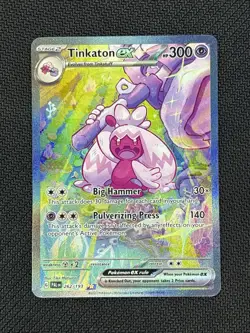 Pokemon TCG Tinkaton ex 262/193 - SV02: Paldea Evolved Special Illustration Rare - Image 1