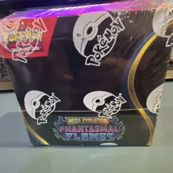 Pokemon TCG Mega Evolution Phantasmal Flames Sealed Booster Box English - Image 1