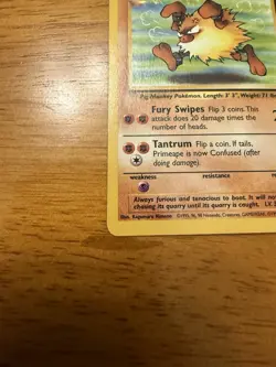 Pokemon TCG Base Set Jungle - Primeape 43/64 - Image 2