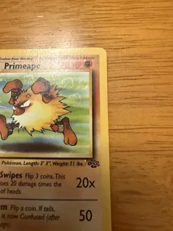 Pokemon TCG Base Set Jungle - Primeape 43/64 - Image 4