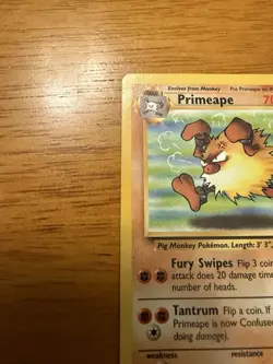 Pokemon TCG Base Set Jungle - Primeape 43/64 - Image 5