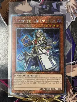Yugioh! 1x Aleister the Invoker RA04-EN278 Platinum Secret Rare 1st Ed NM - Image 1