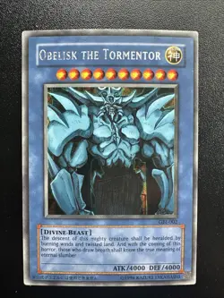 Obelisk the Tormentor GBI-002 Secret Rare Promo Yugioh Near Mint - Image 1