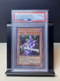 Yu-Gi-Oh! TCG Dark Magician Knight ROD-EN001 Secret Rare Promo PSA 7 - Image 1