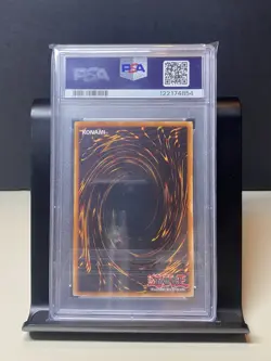 Yu-Gi-Oh! TCG Dark Magician Knight ROD-EN001 Secret Rare Promo PSA 7 - Image 2