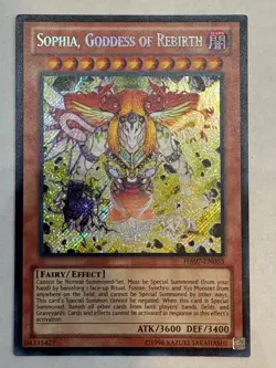 YUGIOH- Sophia, Goddess Of Rebirth - HA07-EN055 - Secret Rare - 1st Edition - Image 1