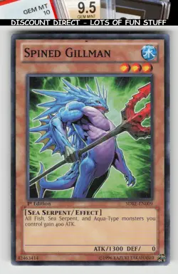 Yugioh Structure Deck: Realm of the Sea Emperor Spined Gillman - Image 1