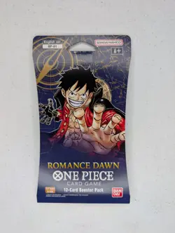 ONE PIECE OP-01 ROMANCE DAWN PRE-ERRATA SLEEVED PACK FACTORY SEALED - Image 1