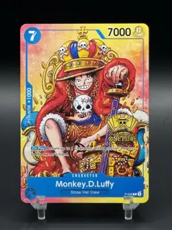 One Piece Monkey.D.Luffy 2nd Anniversary Stamped Promo P-043 - Image 1