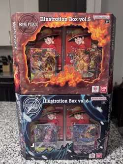 One Piece Illustration Box Vol 5 And 6 Bundle SEALED - Image 1