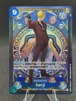 Sanji OP06-119 Secret SP Alt. Art One Piece OP11 “A Fist of Divine Speed” - Image 1