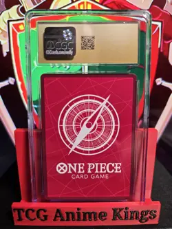 Monkey D Luffy Carrying On His Will Op13-001 Leader Alt Art Para CGC Pristine 10 - Image 2