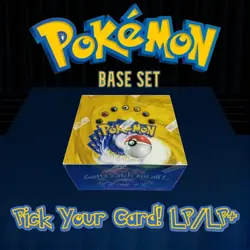 Pokemon TCG Base Set Pick Your Card 1999 Complete Your Set (Singles) LP - LP+ - Image 1