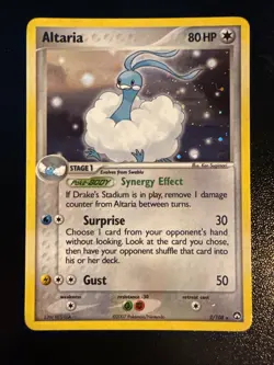 Pokemon TCG Altaria 2/108 EX Power Keepers Holo Rare LP - Image 1