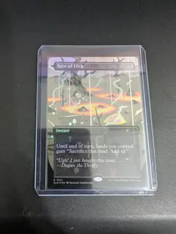 Rain of Filth (Rainbow Foil) Secret Lair Drop Foil mtg - Image 1