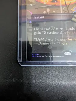 Rain of Filth (Rainbow Foil) Secret Lair Drop Foil mtg - Image 4