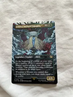 Jenova, Ancient Calamity #346 Rare Borderless Non-FOIL Final Fantasy Magic MTG - Image 1
