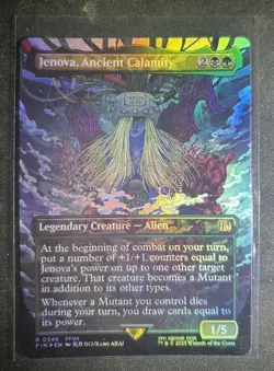 Jenova, Ancient Calamity (Borderless) (FOIL) - Final Fantasy -Magic (mtg) #346 - Image 1