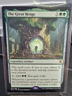 The Great Henge #161 Magic the Gathering - Throne of Eldraine. Never Played. - Image 1