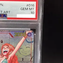 PSA 10 Nami OP01-016 Manga Alt Art ONE PIECE Card The Best Japanese PRB-01 - Image 3