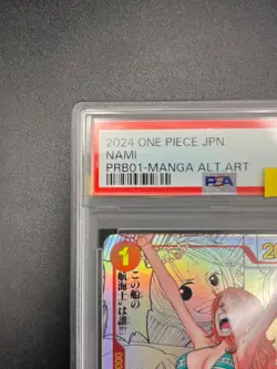 PSA 10 Nami OP01-016 Manga Alt Art ONE PIECE Card The Best Japanese PRB-01 PSA10 - Image 4