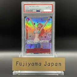 PSA 10 Nami Manga Alt Art OP01-016 ONE PIECE Card The Best Japanese PRB-01 JP - Image 1