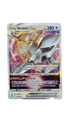 Arceus VSTAR 123/172 Ultra Rare Holo Pokemon TCG Brilliant Stars VSTAR Card NM - Image 2