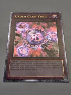 Crush Card Virus (UTR) DPKB-EN039 Ultimate Rare Yugioh Duelist Pack: Kaiba VLP - Image 3