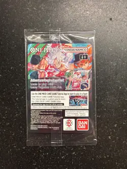 One Piece Monkey.D.Luffy College Basketball US Voyage Promo Card Sealed Rutgers - Image 2