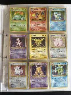 Japanese Pokemon Card 100% Complete Base Set 102/102 Master set 1996 Charizard - Image 1