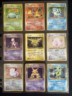 Japanese Pokemon Card 100% Complete Base Set 102/102 Master set 1996 Charizard - Image 3