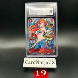 CGC GEM MINT 10 Nami C ST01-007 PROMO THE BEST Storage Box Set One Piece Card 19 - Image 1