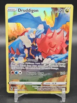 Druddigon - TG09/TG30 - Pokemon Silver Tempest Trainer Gallery Holo Card NM - Image 1