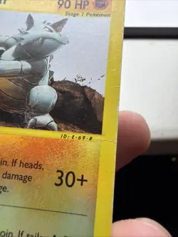 Rhydon Reverse Holo Rare 29/144 Skyridge Pokemon Card MP/HP - Image 5