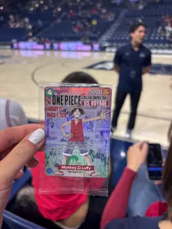 One Piece Card Game Voyage Monkey D. Luffy College Basketball US Voyage 2026 Pro - Image 1