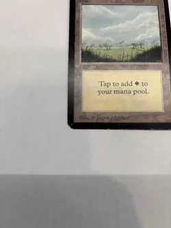 MTG Plains Alpha Edition Magic The Gathering Card - Image 2