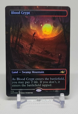 MTG English Blood Crypt Borderless Foil #279 NM Unfinity Magic - Image 1