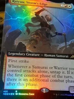 Raiyuu Storm's Edge Extended Art FOIL , Kamigawa ND ,NM, MTG,FREE SHIPPING - Image 2
