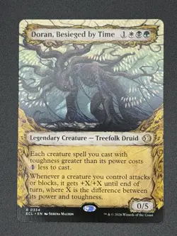 MTG (Regular) Doran, Besieged by Time (Showcase) R Lorwyn Eclipsed 334 NM - Image 1