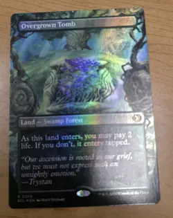 NM Foil Overgrown Tomb (Borderless) - Lorwyn Eclipsed (ECL) - Image 2